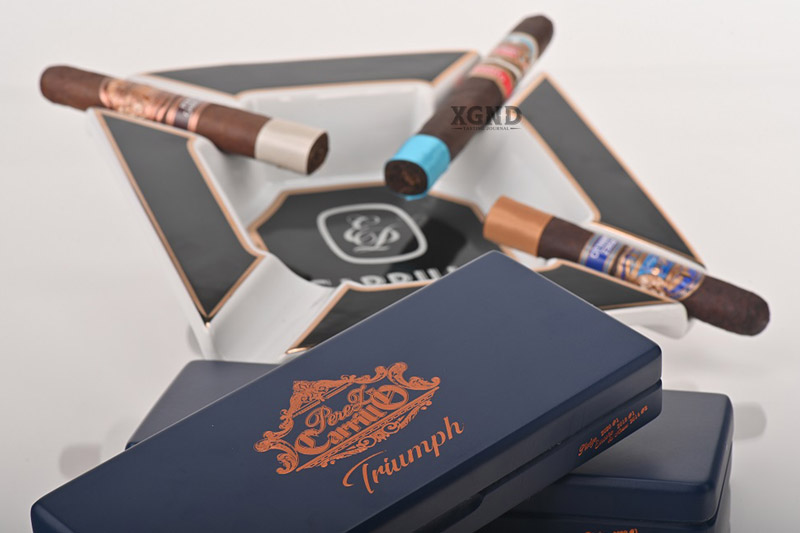 Cigar EP Carrillo Triumph Trilogy 3 Cigar Collection - Hộp 3 Điếu Xì Gà Chính Hãng