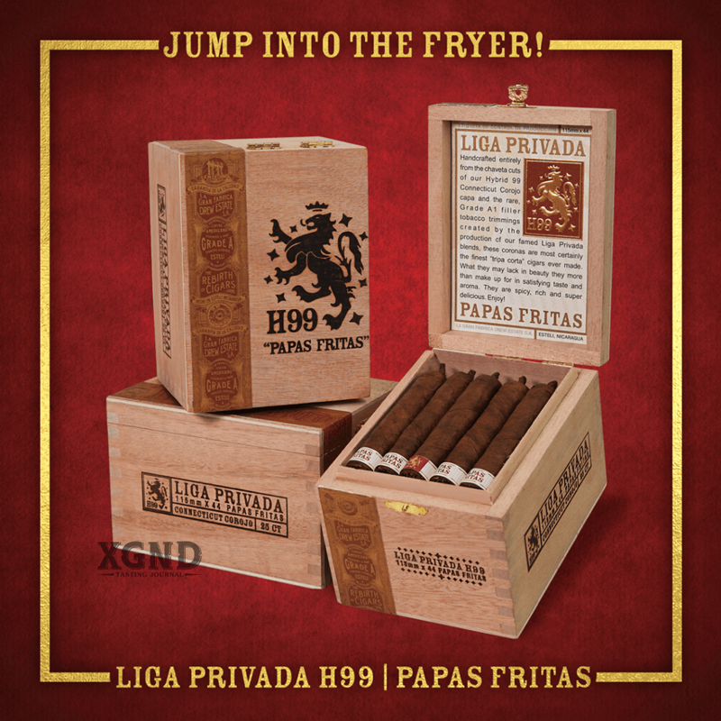 Cigar Liga Privada H99 Papas Fritas - Xì Gà Chính Hãng