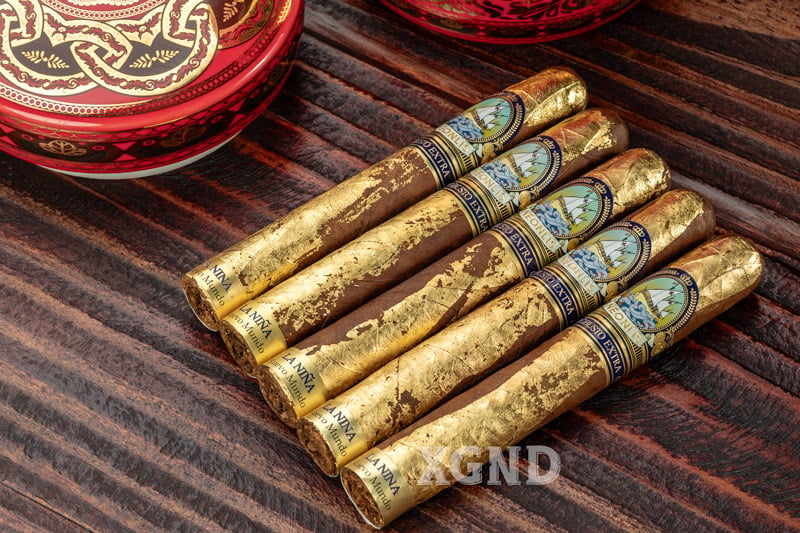 Cigar Neonlis Nuevo Mundo La Nina Hộp Sứ Limited Điếu Dát Vàng 2024 Chính Hãng