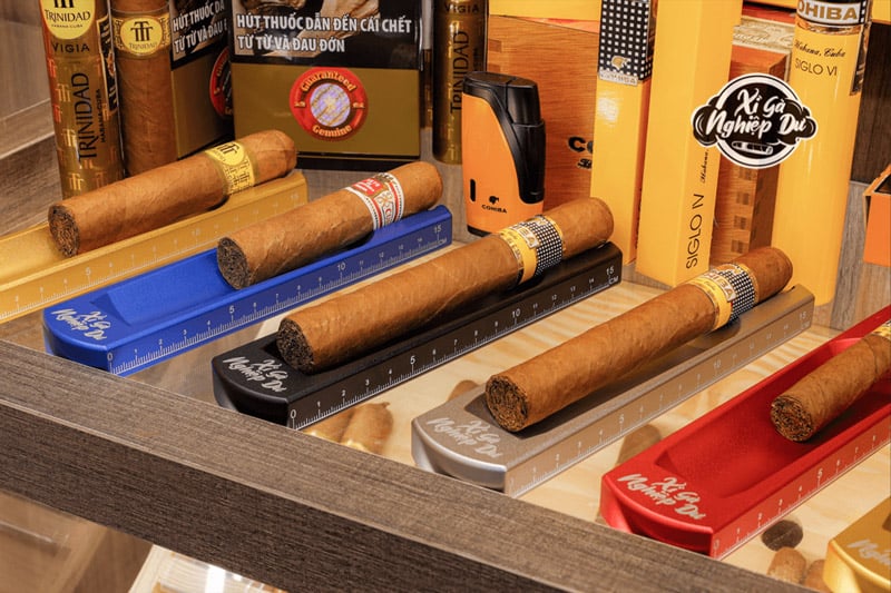 Gạt Tàn Xì Gà Đơn Kim Loại Nguyên Khối - Gạt Tàn Cigar Cho 1 Người