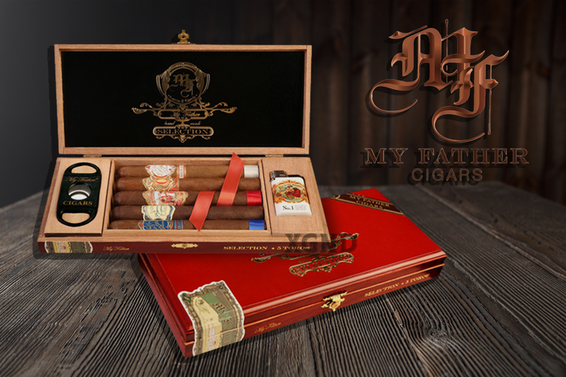 Cigar My Father 5 Điếu Toro Collection Kèm Phụ Kiện - Xì Gà Chính Hãng