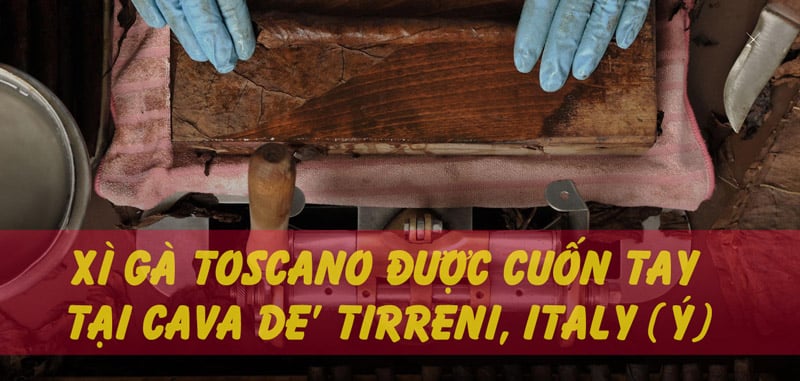 Xì Gà Toscano Toscanello, xì gà sữa, xì gà Tos, xì gà Ý