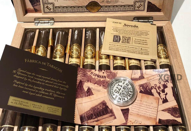 Cigar H Upmann 175th Anniversary Limited Edition Churchill Chính Hãng - Hộp 10 Điếu