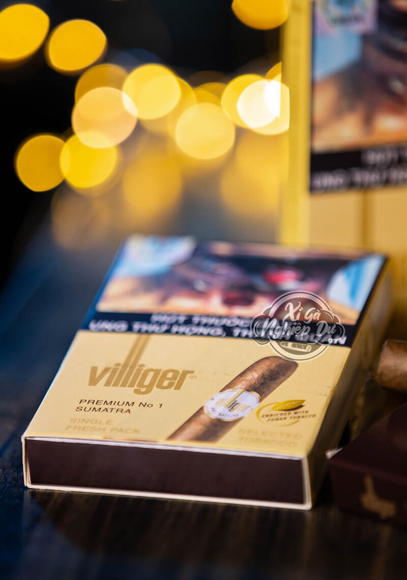 xì gà mini villiger premium no1 sumatra chính hãng, xì gà sữa, xì gà giá rẻ, xì gà chính hãng