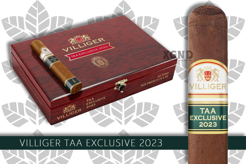 Dòng Xì Gà Villiger TAA Exclusive 2023 Giới Hạn Chỉ Có 500 Hộp