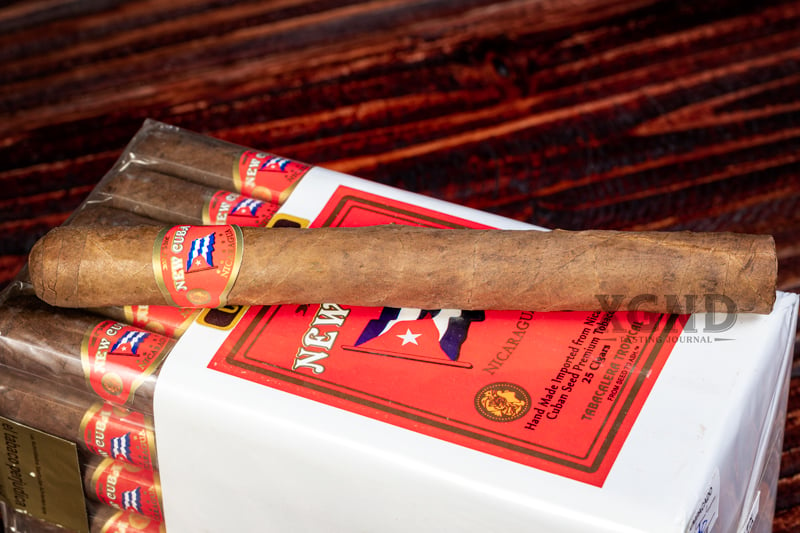 Cigar Aganorsa Leaf New Cuba Corojo Churchill - Xì Gà Chính Hãng