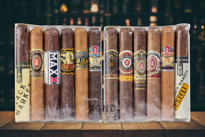 Cigar Alec Bradley 12 Cigar Robusto Collection - Lốc 12 Điếu Xì Gà Chính Hãng