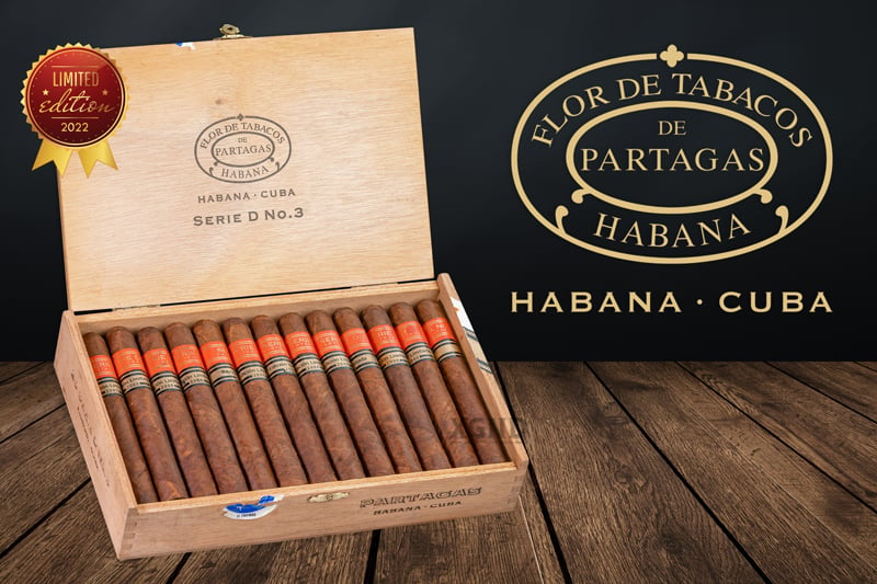 Cigar Cuba Partagas Serie D No 3 Edicion Limitada 2006 -  Xì Gà Cuba Chính Hãng - Hộp 25 Điếu