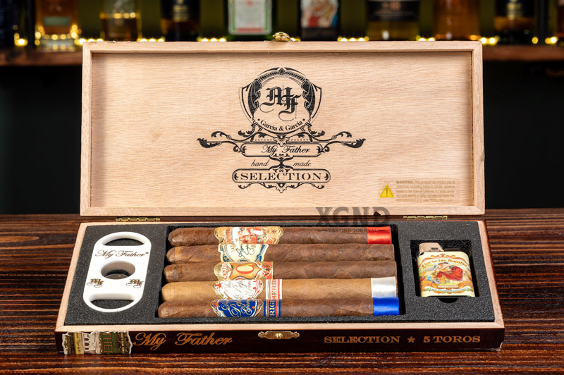 Cigar My Father 5 Điếu Toro Collection Kèm Phụ Kiện - Xì Gà Chính Hãng