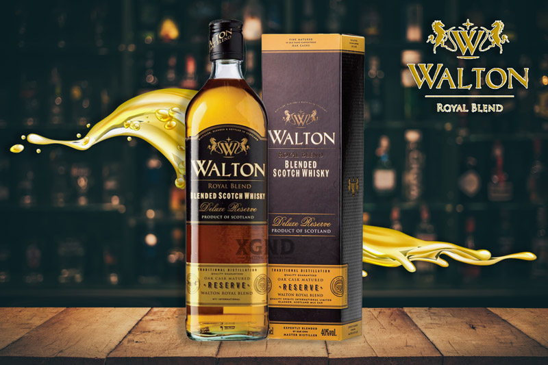Rượu Scotch Whiskey Walton Blended 750ml Chính Hãng