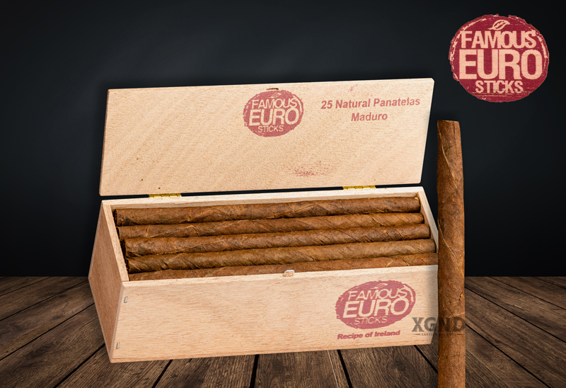 Cigar Euro Sticks Panatela Maduro - Xì Gà Chính Hãng
