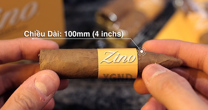 CIGAR ZINO NICARAGUA SHORT TORPEDO - XÌ GÀ CHÍNH HÃNG