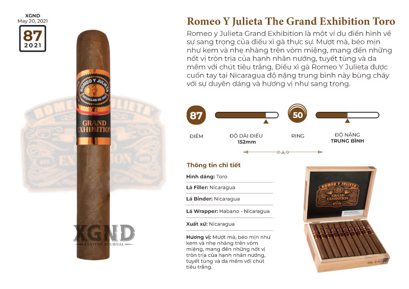 Xì Gà Montecristo Grand Exhibition Toro Chính Hãng