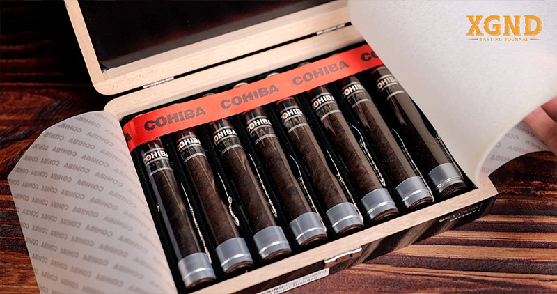 Cigar Cohiba Black Robusto Crystal Maduro - Xì Gà Chính Hãng