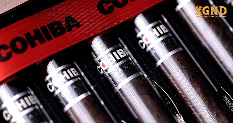 Cigar Cohiba Black Robusto Crystal Maduro - Xì Gà Chính Hãng