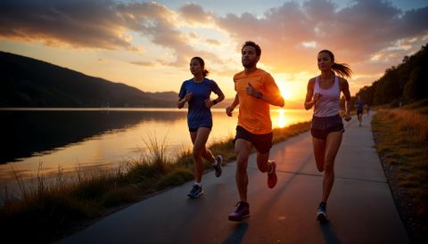 Thời điểm chạy bộ tốt nhất để giảm cân