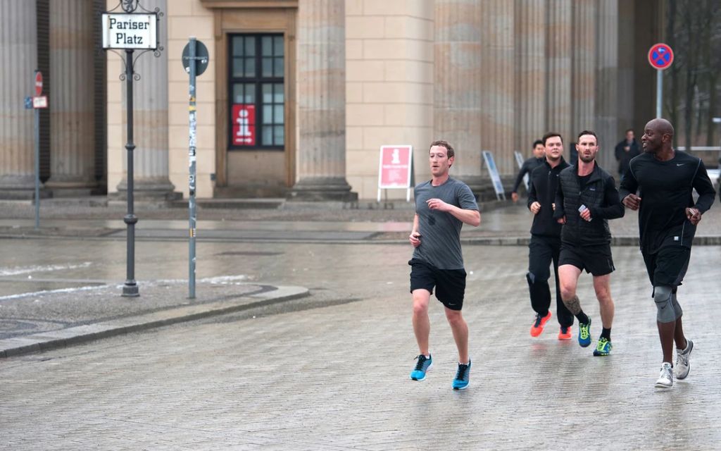 Mark Zuckerberg - Tỷ phú công nghệ đam mê chạy bộ