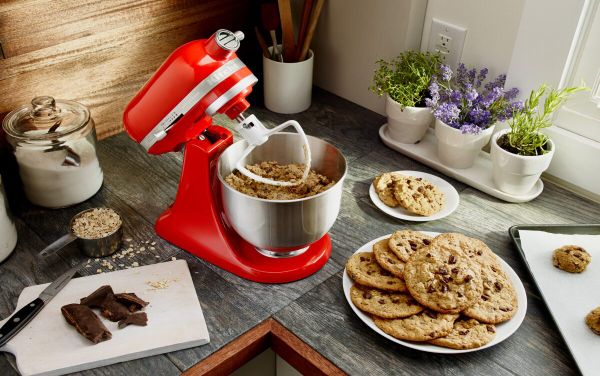 cách làm bánh quy sô cô la bằng máy trộn bột KitchenAid