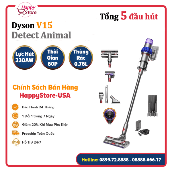 Phụ kiện dyson V15 animal