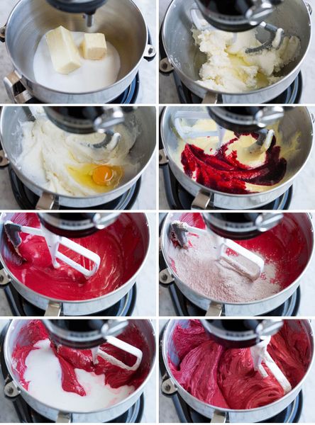 Cách làm bánh Red Velvet bằng máy trộn bột KitchenAid
