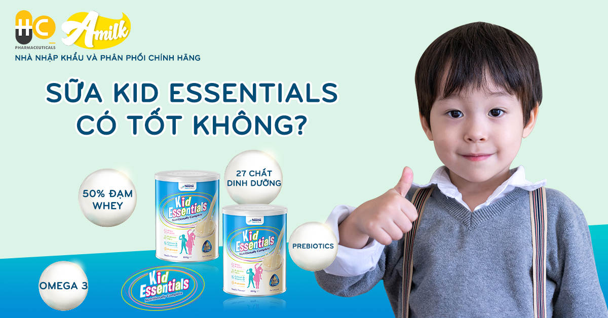 Sự Thật Về Chất Lượng Sữa Kid Essentials Có Tốt Không?