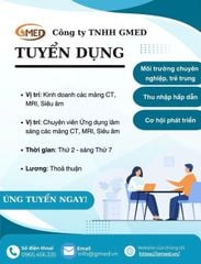 TUYỂN VỊ TRÍ NHÂN VIÊN KINH DOANH và CHUYÊN VIÊN ỨNG DỤNG LÂM SÀNG