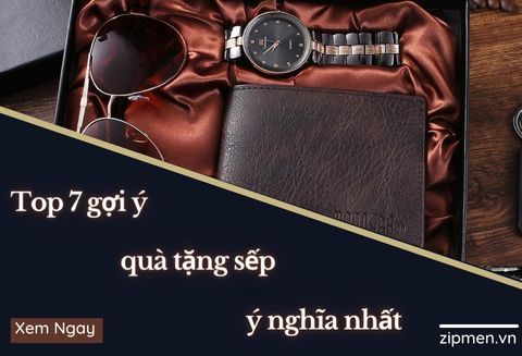 Quà tặng sếp -Top 7 quà tặng biếu sếp nam khiến sếp không thể từ chối.