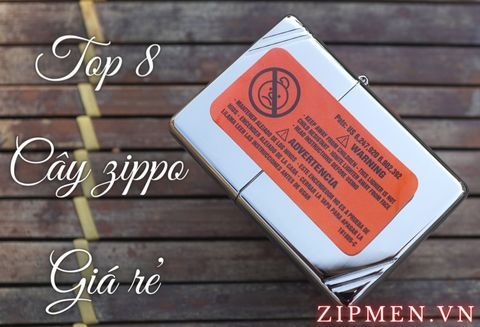 Top 8 mẫu bật lửa Zippo trơn chính hãng giá rẻ nhất.