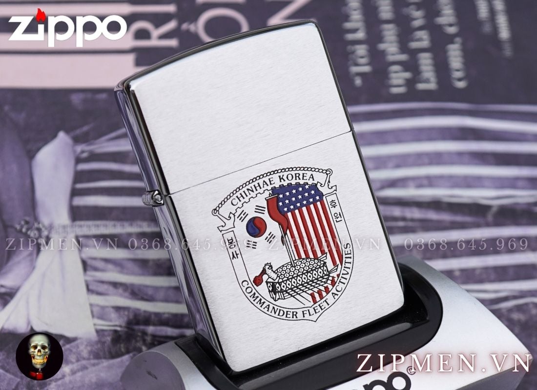 Bật lửa zippo la mã 1993 chủ đề quân sự