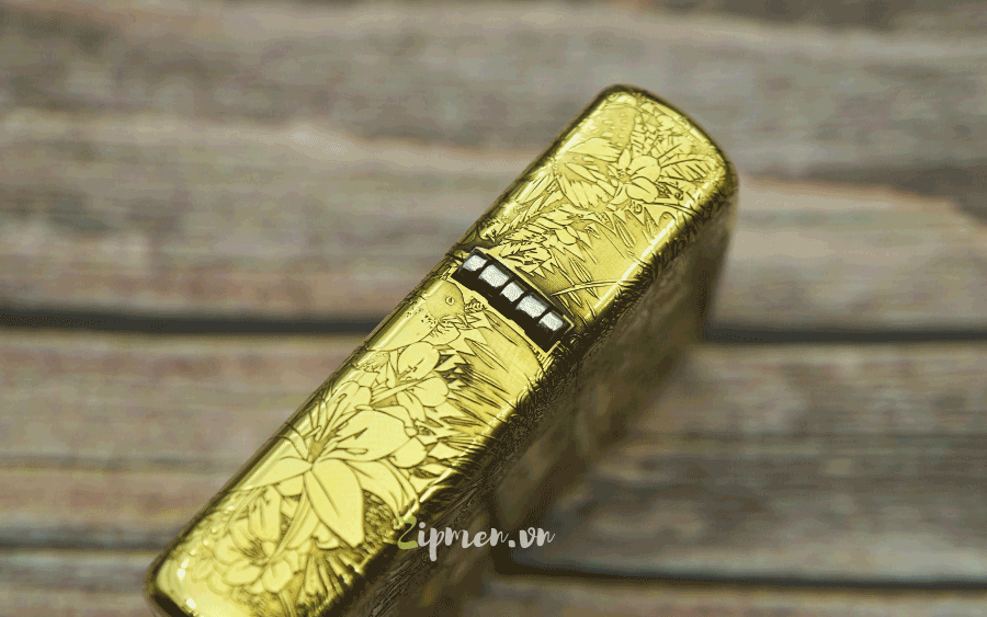 Bản lề zippo armor lion king