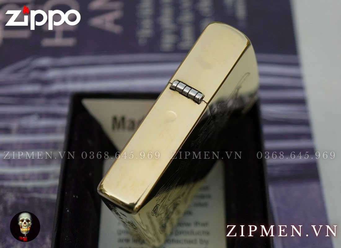 Zippo usa cao cấp chủ đề Quan Công