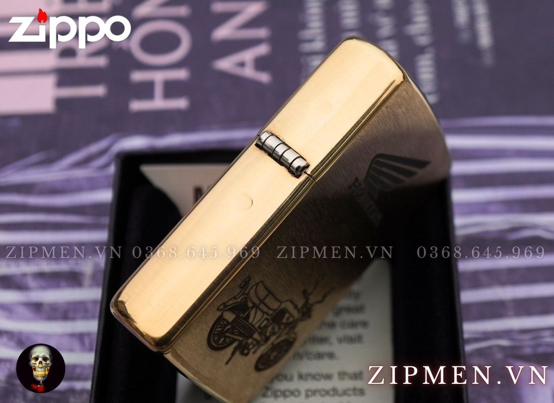 Bật lửa zippo chính hãng chủ đề xe máy Honda 67