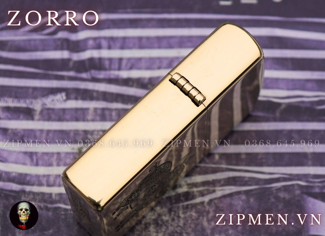 Bật lửa zorrro 12 con giáp tuổi Hợi