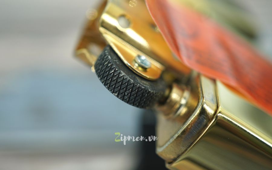 Bánh xe Zippo chính hãng cắt xéo sâu