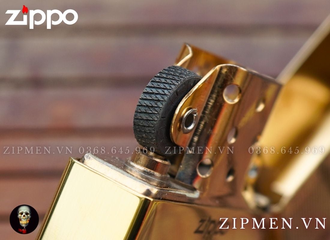 Hộp quẹt zippo replica 1941 kẻ sọc dưa Windproof Lighter