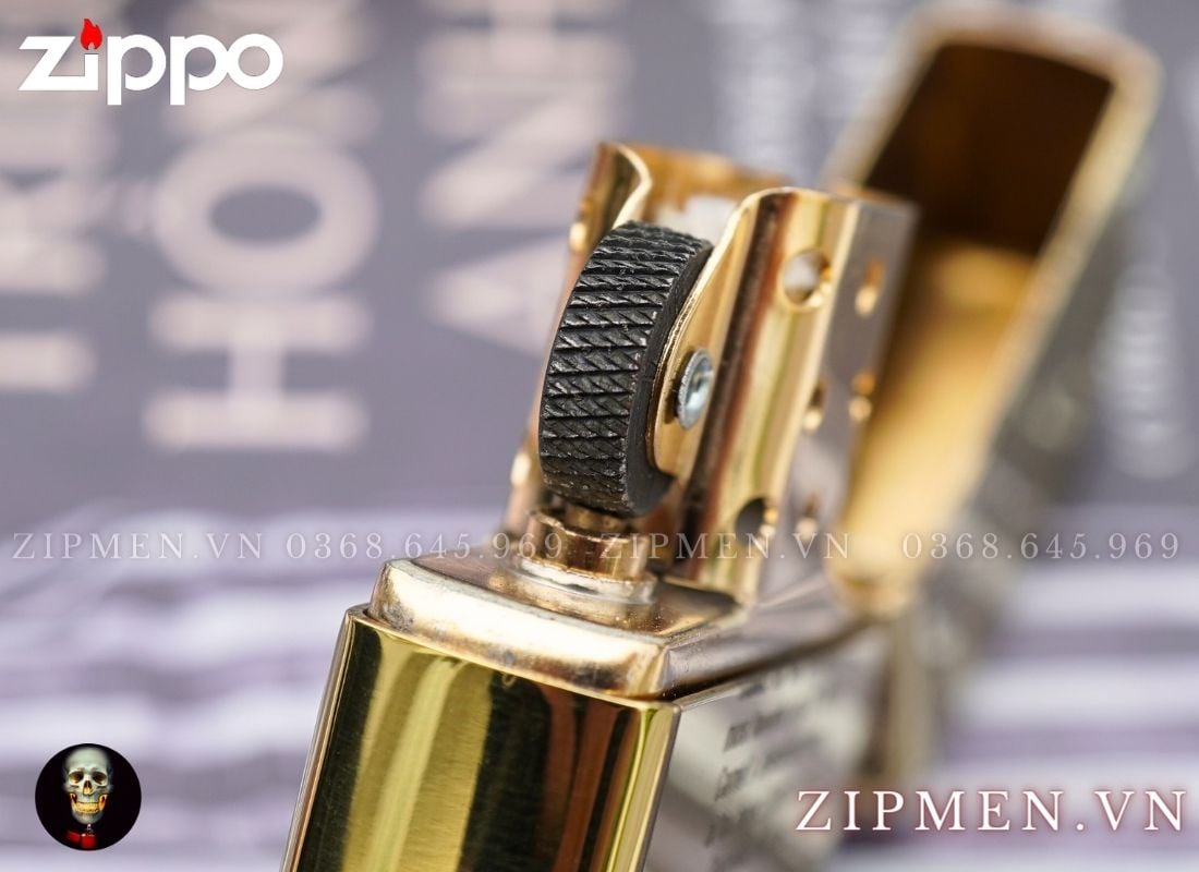 Zippo usa armor camel chính hãng Mỹ