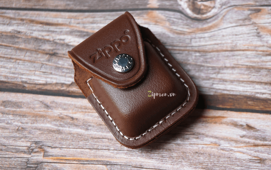 Bao da đựng Zippo chính hãng