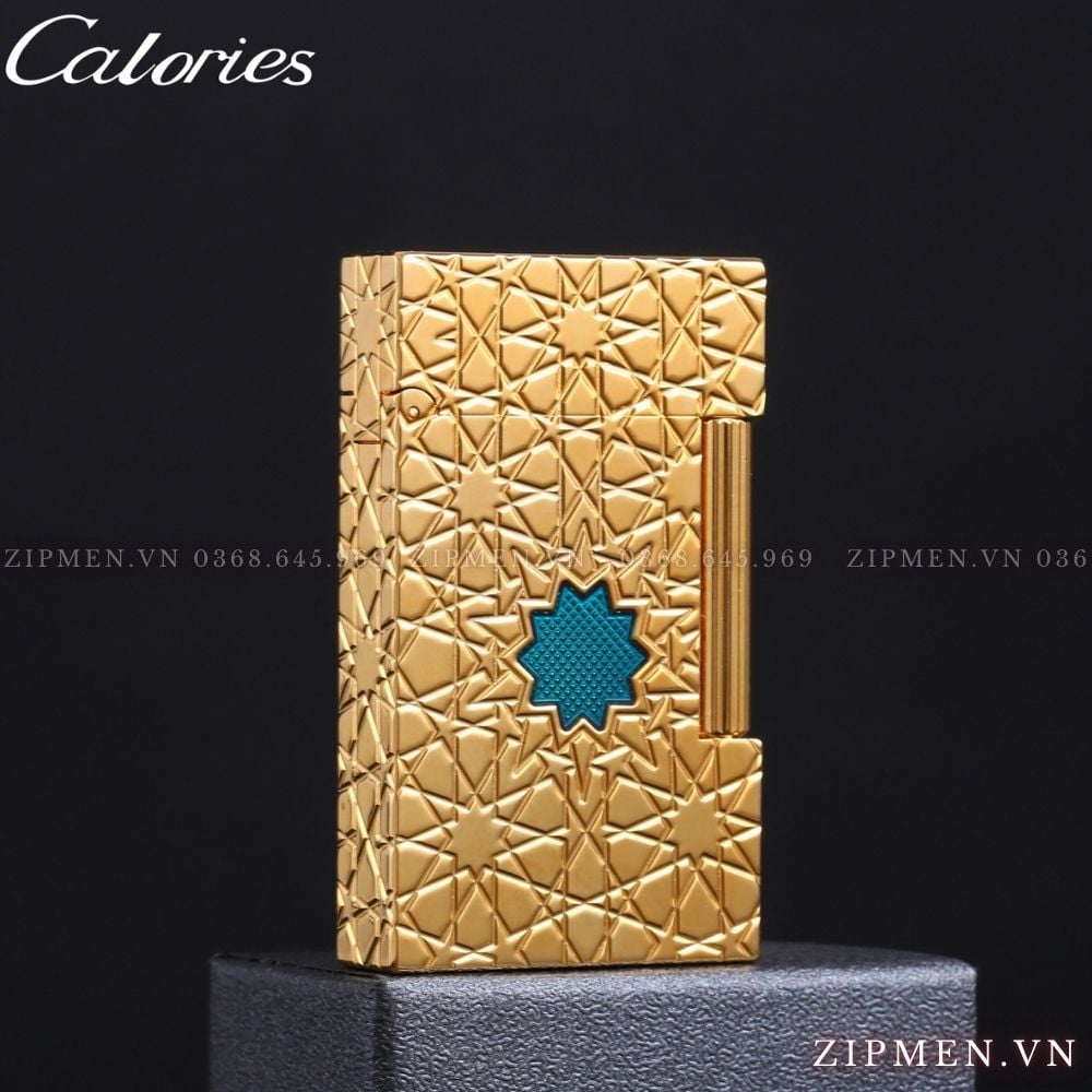 Bật lửa âm chuông Calories kiểu dáng Dupont