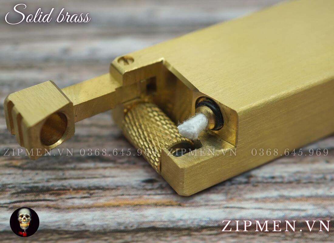 Bật lửa độc bằng đồng thau nguyên khối