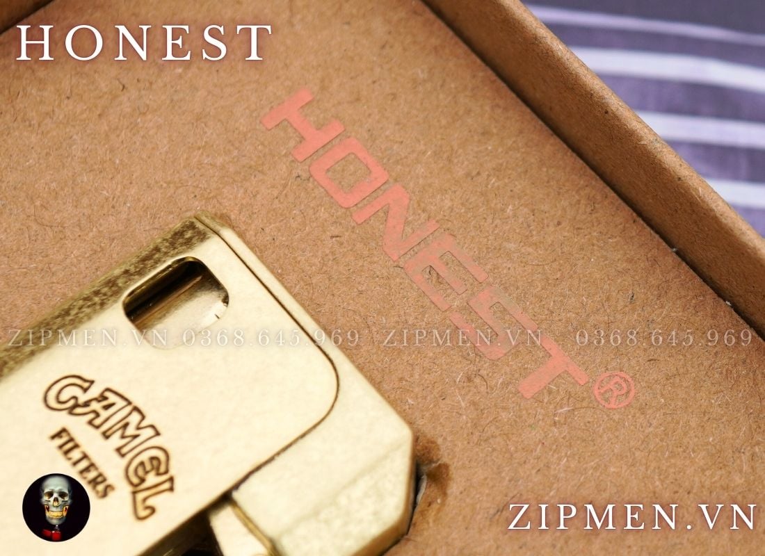 Bật lửa độc đẹp xăng đá honest camel