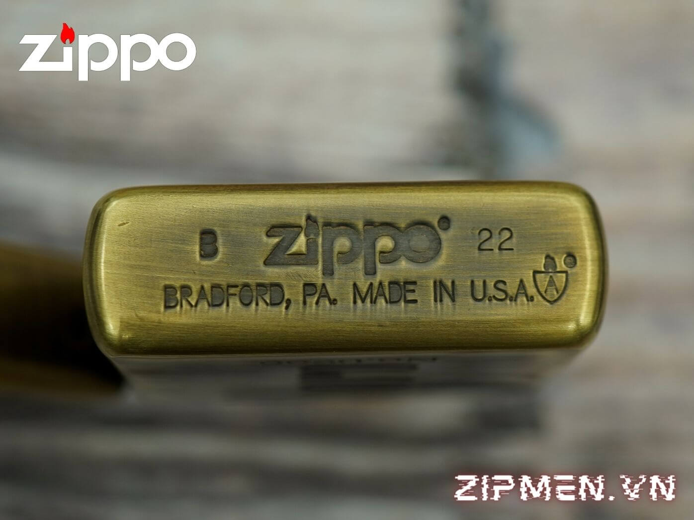 mộc đáy của zippo