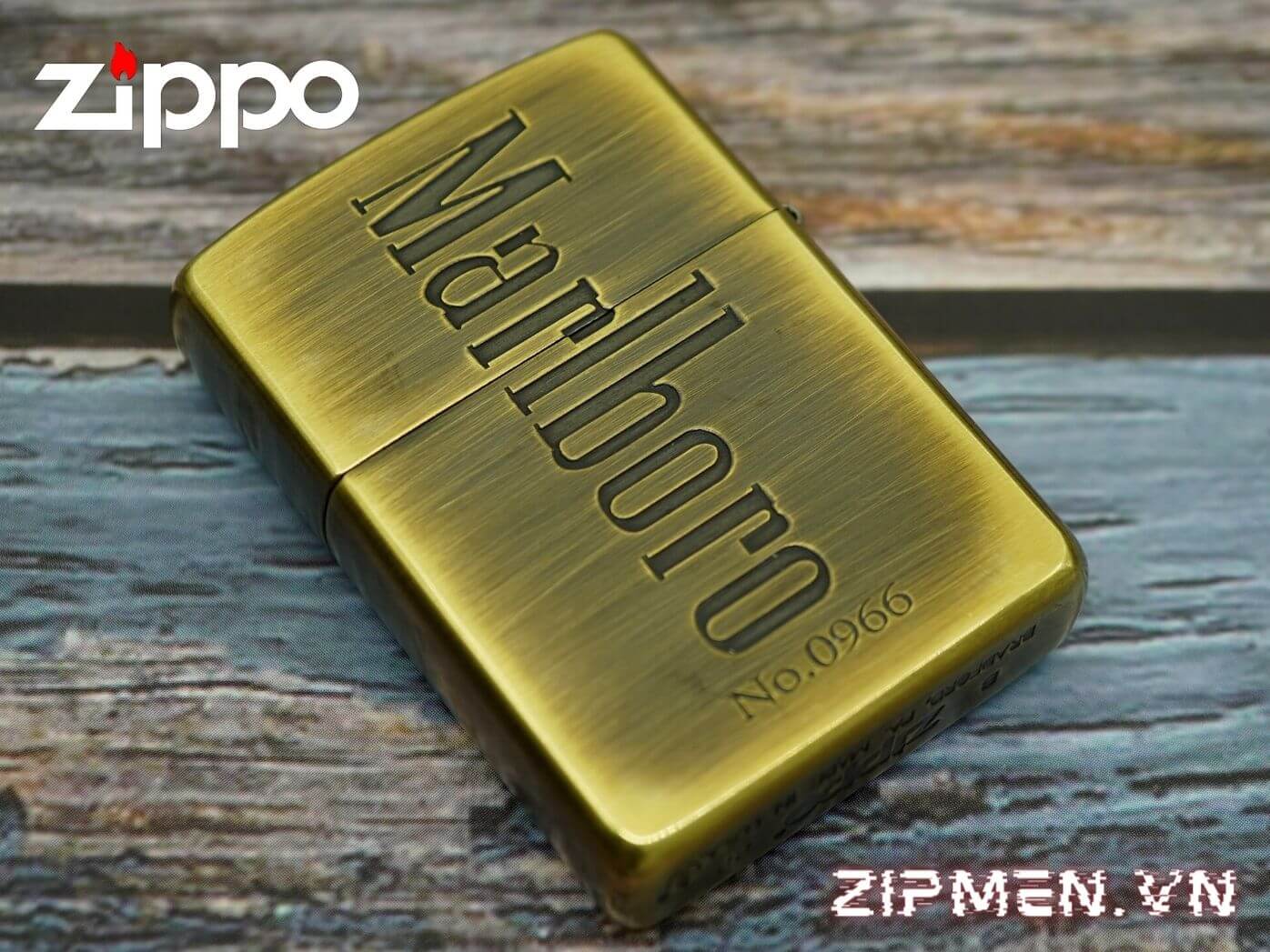 mặt sau của zippo