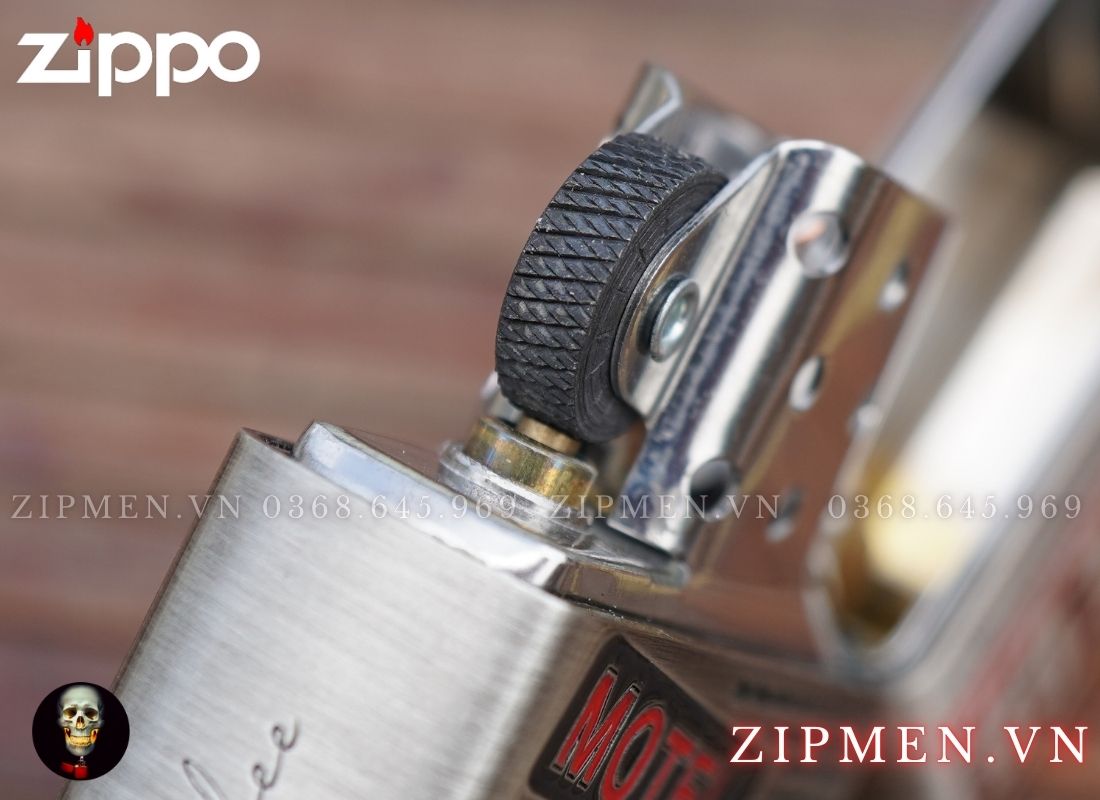 Zippo xuất Nhật Bản bọc thép trắng chủ đề chim đại bàng