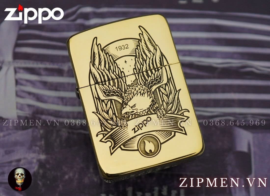 Zippo replica limited chủ đề đại bàng