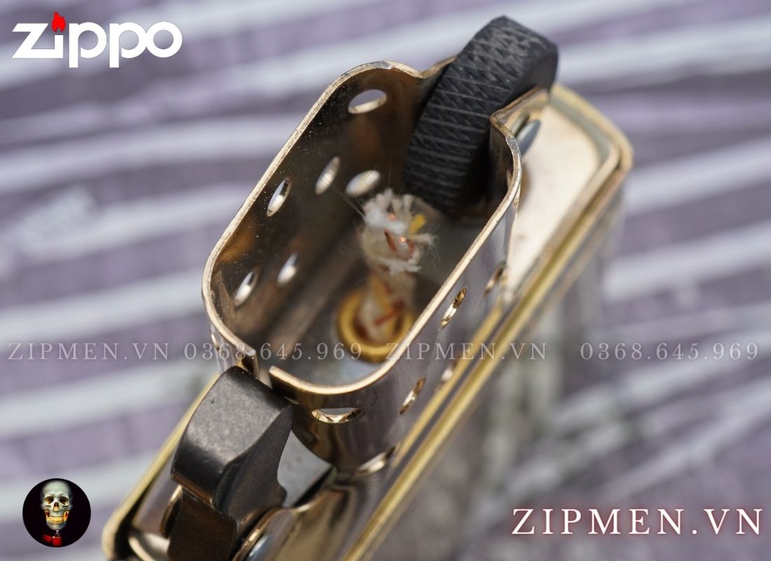 zippo USA đồng khối zd4