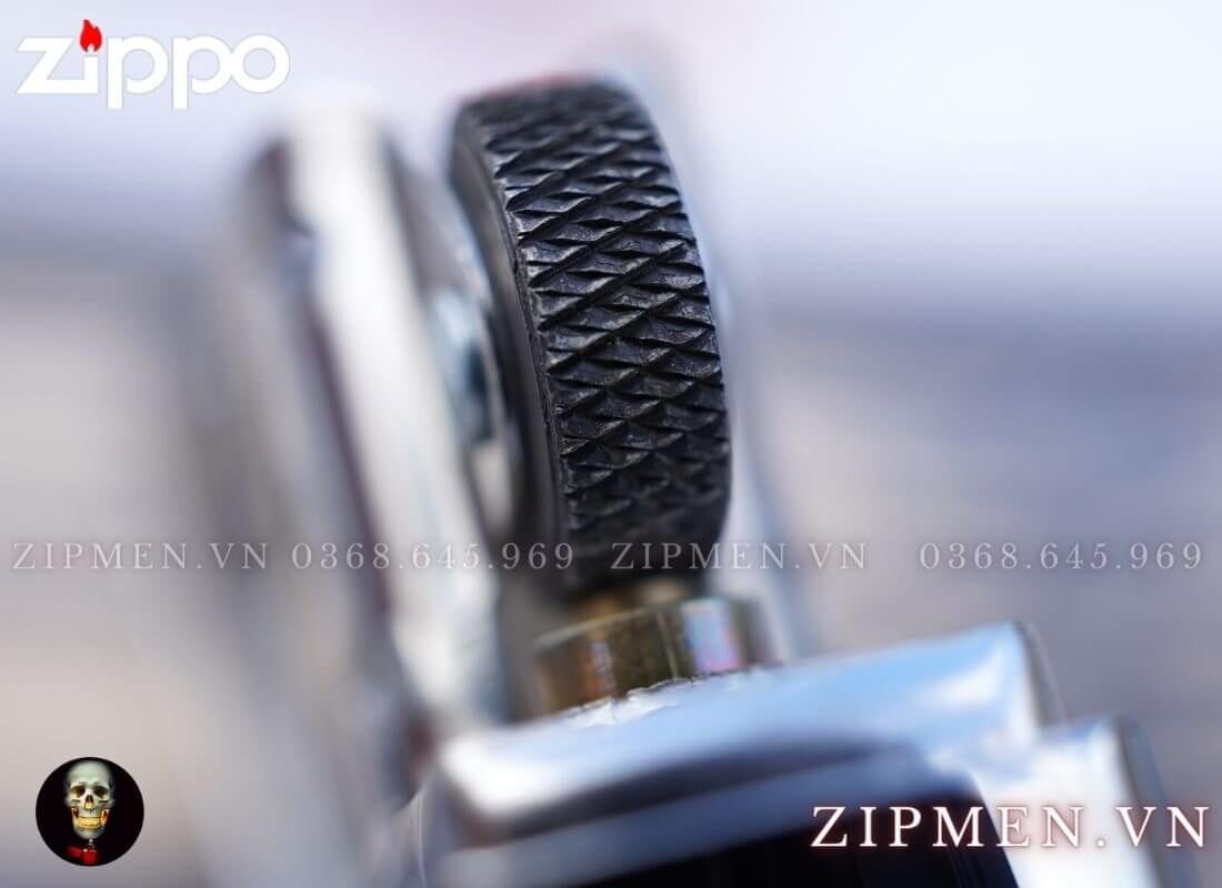 bật lửa zippo armor trắng bóng chính hãng