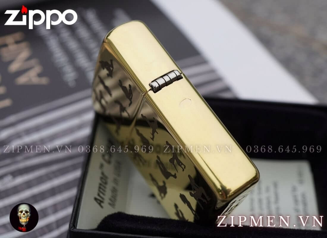 Bật lửa zippo USA chủ đề 30 tư thế yêu | Hộp quẹt zippo chính hãng