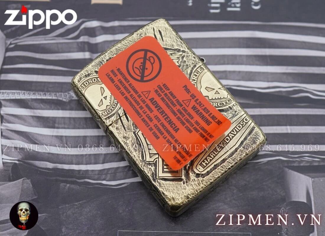 Bật lửa zippo usa harley davidson | Bật lửa zippo chính hãng