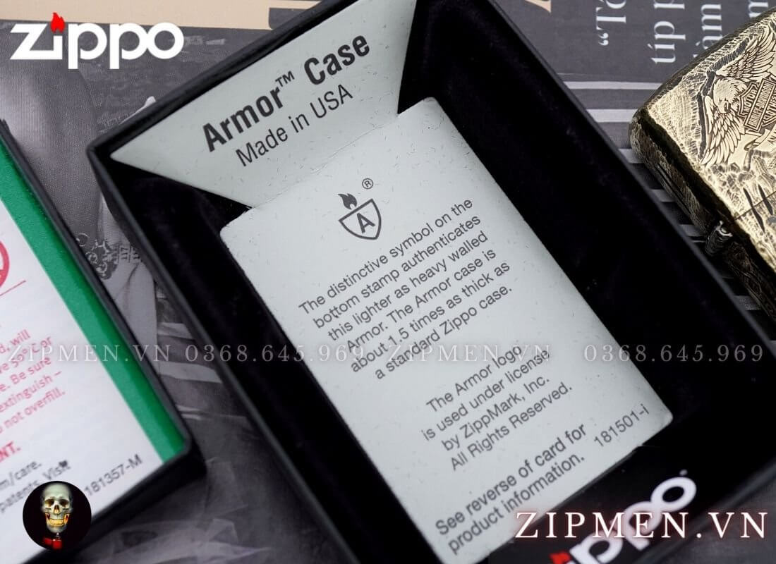 Bật lửa zippo usa harley davidson | Bật lửa zippo chính hãng