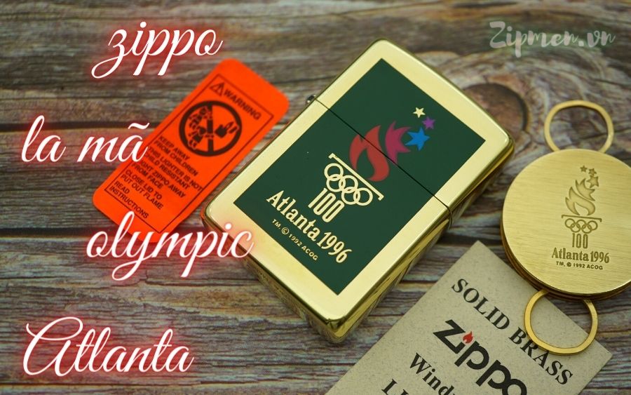Bật lửa Zippo la mã Atlanta 1996
